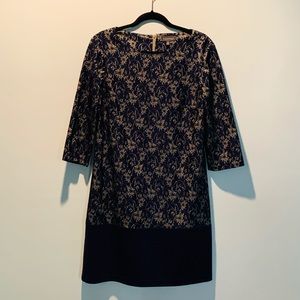Navy Blue Luxology Dress